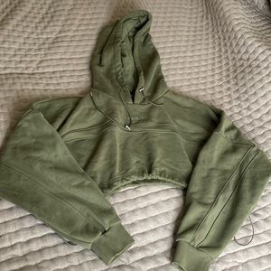 Adidas Ivy Park X Peloton crop hoodie